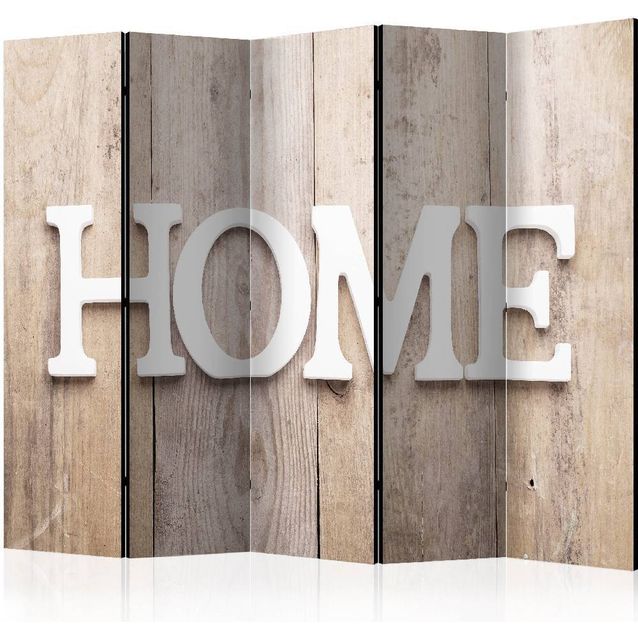 Sermi Artgeist Home on wooden boards 225x172cm