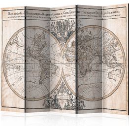 Sermi Artgeist Mappe-Monde Geo-Hydrographique 225x172cm