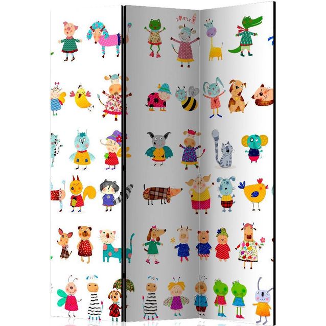 Sermi Artgeist Cartoon Pets 135x172cm