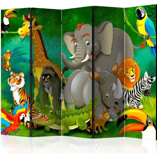 Sermi Artgeist Colourful Safari II 225x172cm