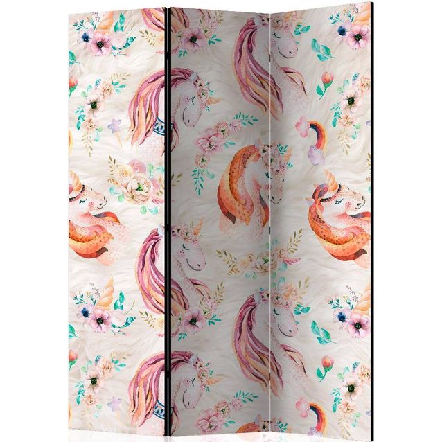 Sermi Artgeist Pastel Unicorns 135x172cm