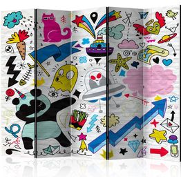 Sermi Artgeist Energetic Panda II 225x172cm