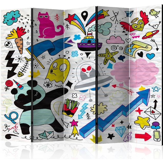 Sermi Artgeist Energetic Panda II 225x172cm