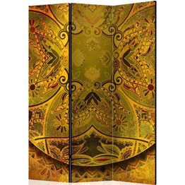 Sermi Artgeist Mandala: Golden Power 135x172cm