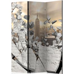 Sermi Artgeist City behind the Wall 135x172cm