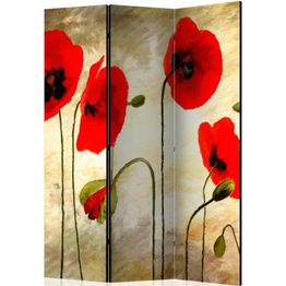 Sermi Artgeist Golden Field of Poppies 135x172cm