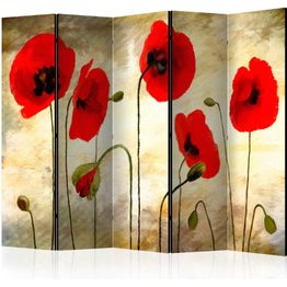 Sermi Artgeist Golden Field of Poppies II 225x172cm