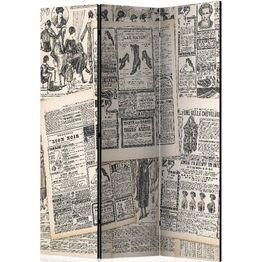 Sermi Artgeist Vintage Newspapers 135x172cm