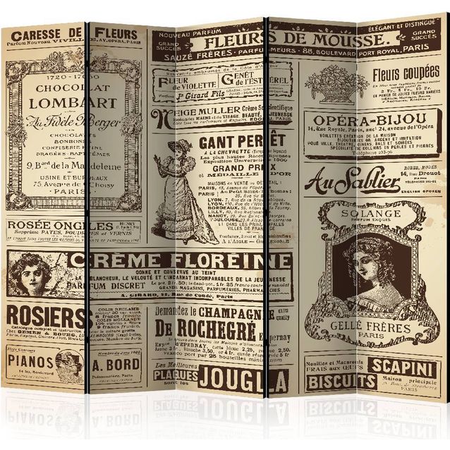 Sermi Artgeist Vintage Magazines II 225x172cm