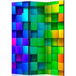 Sermi Artgeist Colourful Cubes 135x172cm