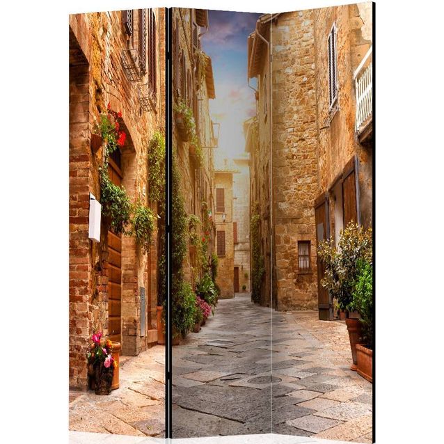 Sermi Artgeist Colourful Street in Tuscany 135x172cm