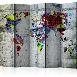 Sermi Artgeist Graffiti World 225x172cm