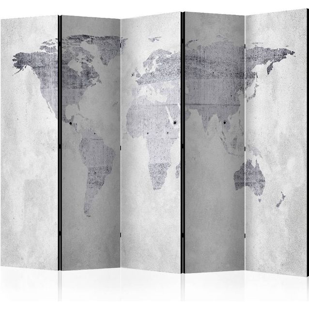 Sermi Artgeist Concrete Map 225x172cm