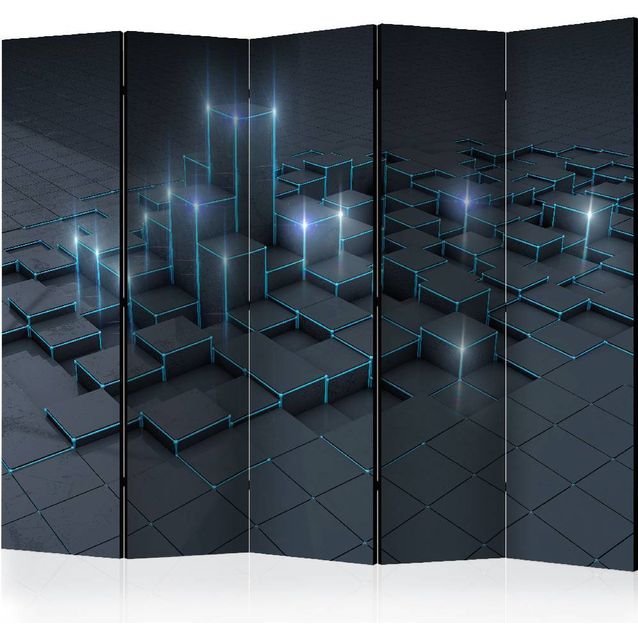 Sermi Artgeist Black City II 225x172cm