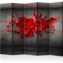Sermi Artgeist Red Ink Blot II 225x172cm