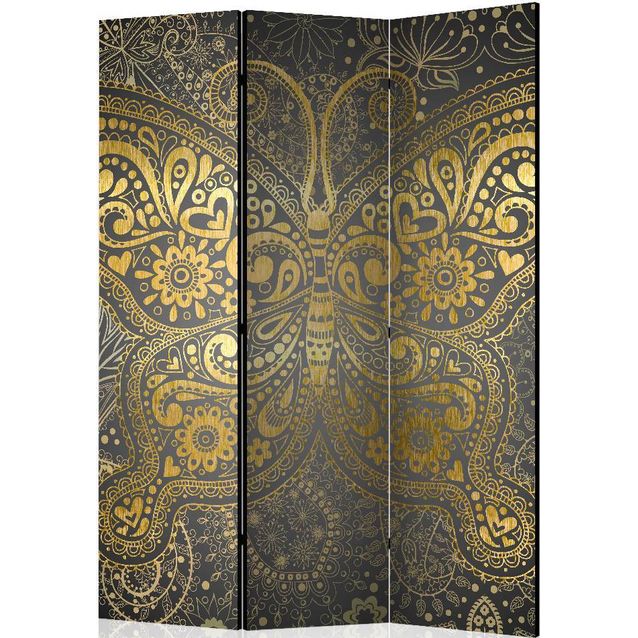 Sermi Artgeist Golden Butterfly 135x172cm