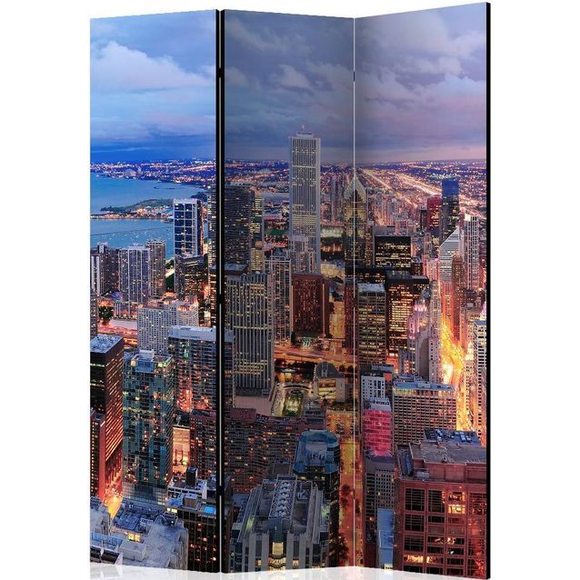 Sermi Artgeist Illuminated Chicago 135x172cm