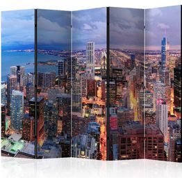 Sermi Artgeist Illuminated Chicago II 225x172cm