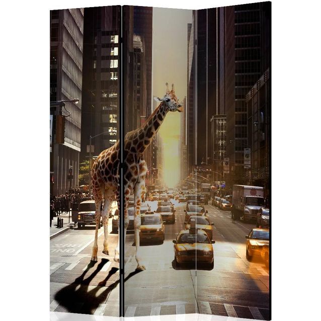 Sermi Artgeist Giraffe in the Big City 135x172cm