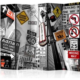 Sermi Artgeist New York Signs II 225x172cm