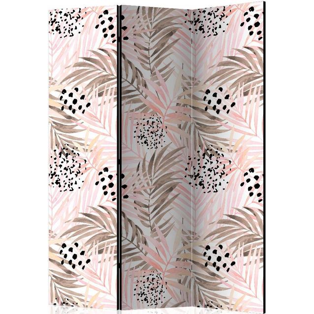 Sermi Artgeist Pink Palm Leaves 135x172cm