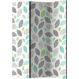 Sermi Artgeist Patterned Leaves 135x172cm