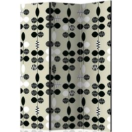 Sermi Artgeist Black and White Dots 135x172cm