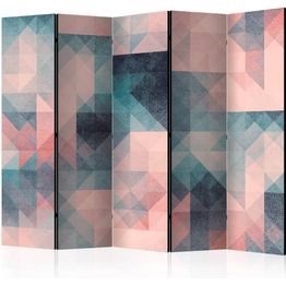 Sermi Artgeist Green and Pink Pixels II 225x172cm