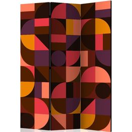 Sermi Artgeist Geometric Red Mosaic 135x172cm