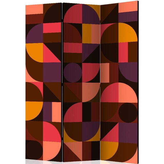 Sermi Artgeist Geometric Red Mosaic 135x172cm