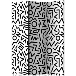 Sermi Artgeist Black and White Maze 135x172cm