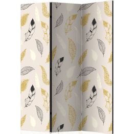 Sermi Artgeist Golden Feathers 135x172cm