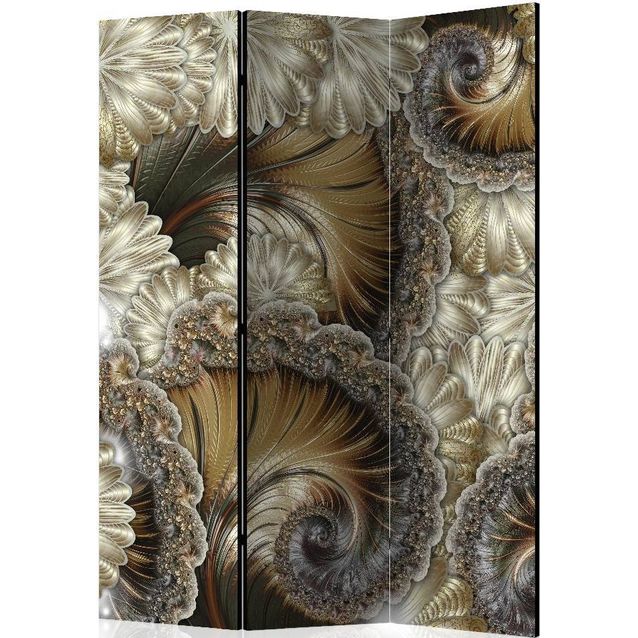 Sermi Artgeist Golden hand-held fans 135x172cm