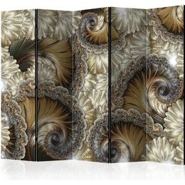 Sermi Artgeist Golden hand-held fans II 225x172cm