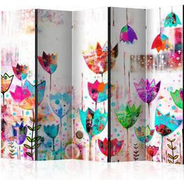 Sermi Artgeist Colorful tulips II 225x172cm