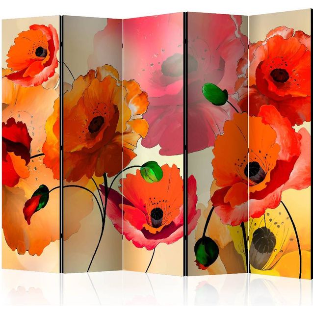 Sermi Artgeist Velvet poppies 225x172cm