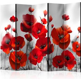 Sermi Artgeist Poppies in the Moonlight III 225x172cm