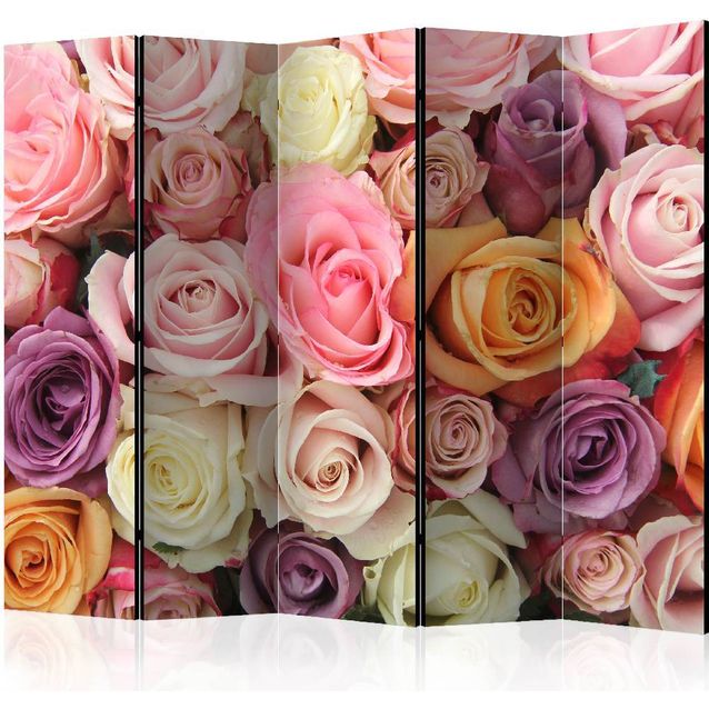 Sermi Artgeist Pastel roses II 225x172cm