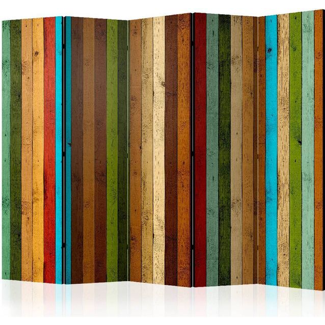 Sermi Artgeist Wooden rainbow II 225x172cm