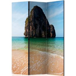 Sermi Artgeist Rock formation by shoreline Andaman Sea Thailand 135x172cm