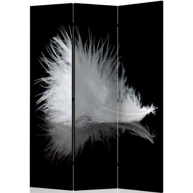 Sermi Artgeist White feather 135x172cm