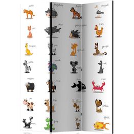 Sermi Artgeist Learning by playing - Animals 135x172cm