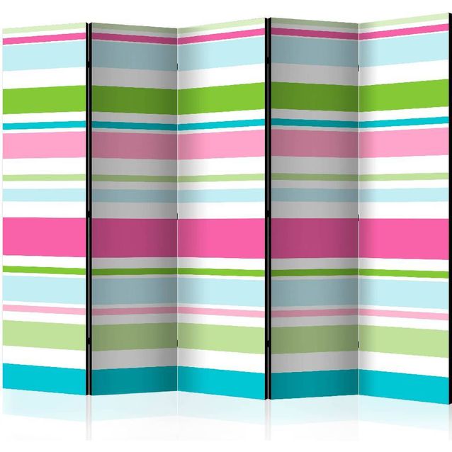 Sermi Artgeist Bright stripes II 225x172cm