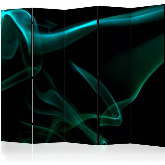 Sermi Artgeist Blue smoke waves II 225x172cm