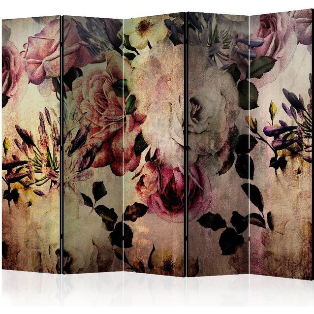 Sermi Artgeist Nostalgia Flowers II 225x172cm