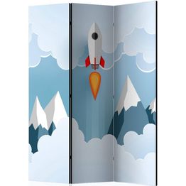 Sermi Artgeist Rocket in the Clouds 135x172cm