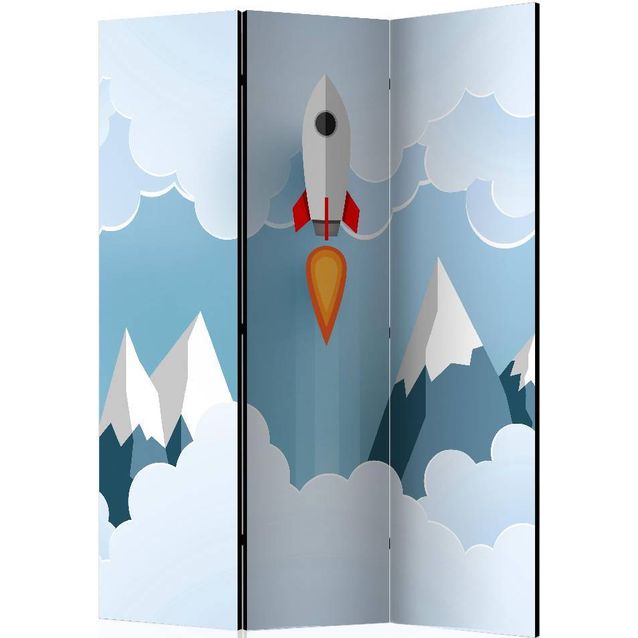 Sermi Artgeist Rocket in the Clouds 135x172cm