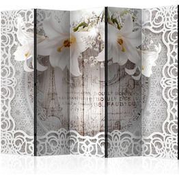 Sermi Artgeist Lilies and Quilted Background II 225x172cm