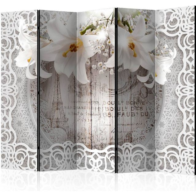 Sermi Artgeist Lilies and Quilted Background II 225x172cm