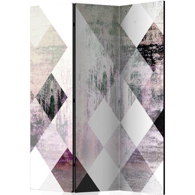 Sermi Artgeist Rhombic Chessboard Pink 135x172cm